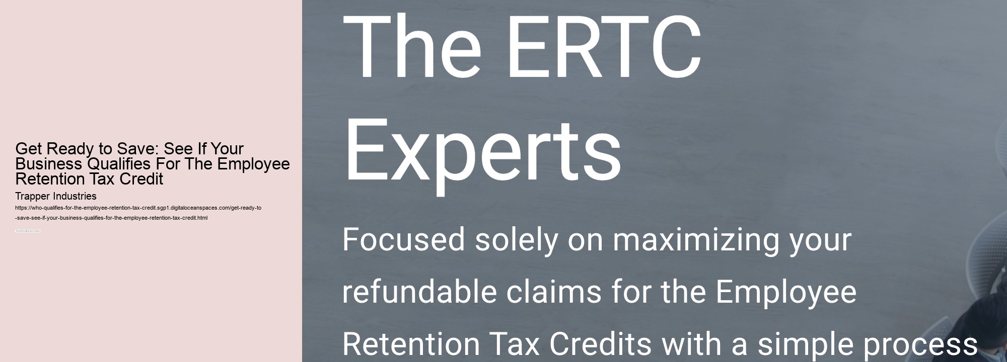 Get Ready to Save: See If Your Business Qualifies For The Employee Retention Tax Credit 